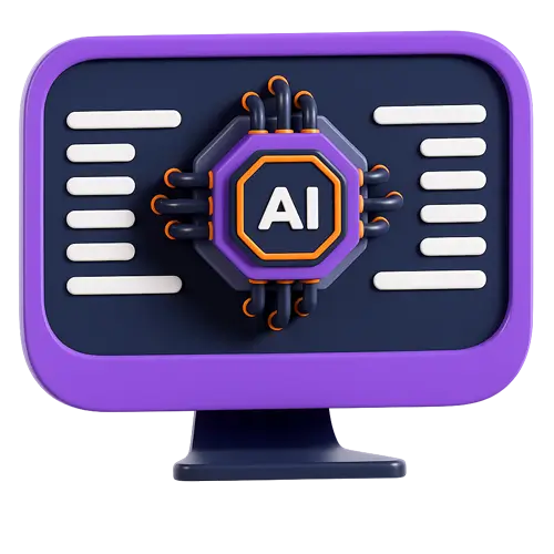 خانه 4 Ai Computer 3D Illustration